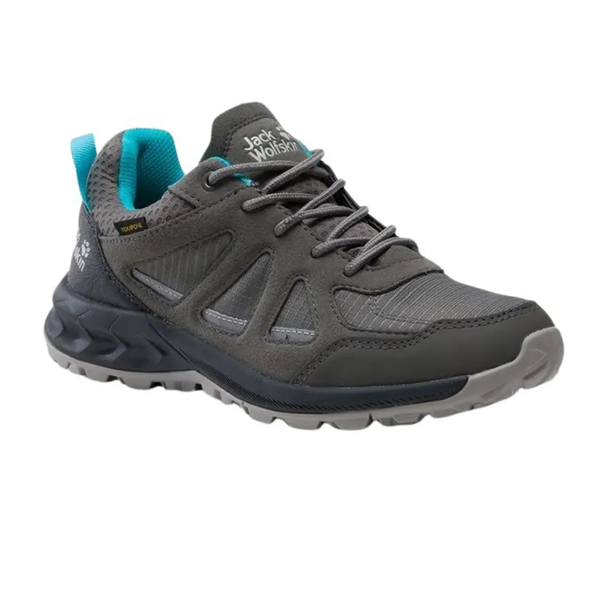 Jack Wolfskin Casual Shoes|Sandals And Mules<Women's Woodland 2 Texapore Shoes Grey/Light Blue