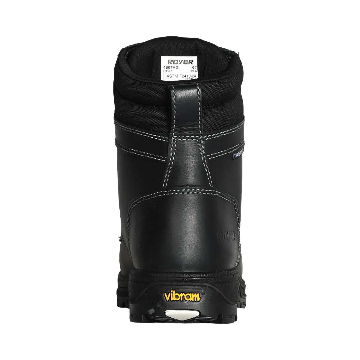 Royer Safety Equipment|Safety Shoes<Women's WP 400g Agility Arctic Grip 8” Safety Boots Black