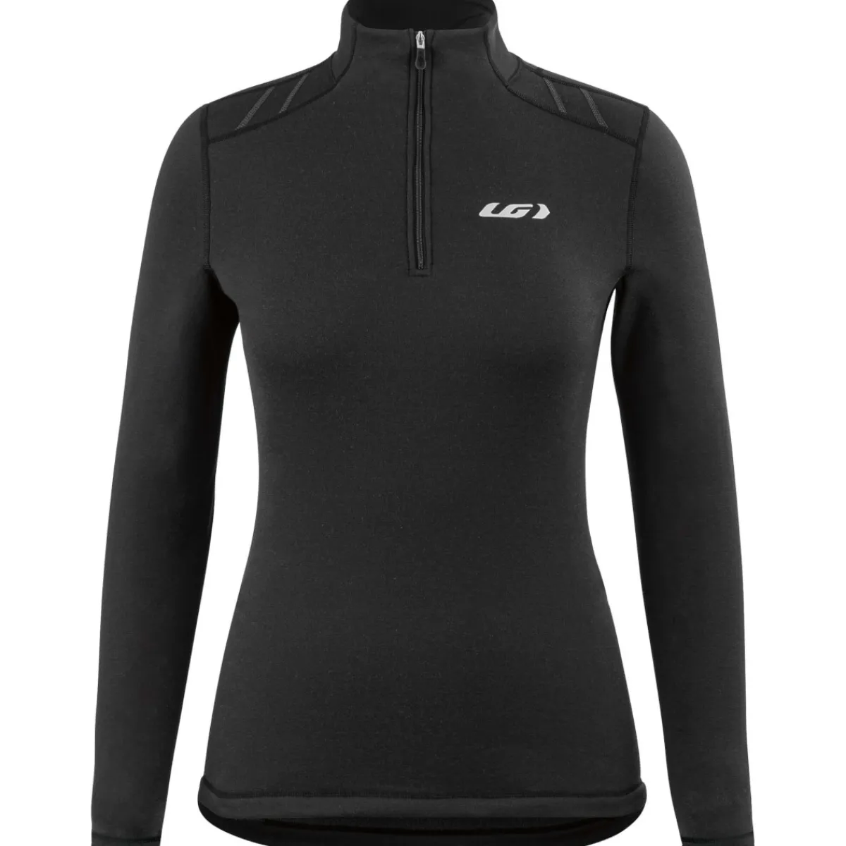 Louis Garneau Boxers And Panties|Shirts And Sports Bras<Women's 6001 Zip Neck Black