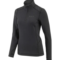 Louis Garneau Boxers And Panties|Shirts And Sports Bras<Women's 6000 Zip Neck Base Layer Top Black