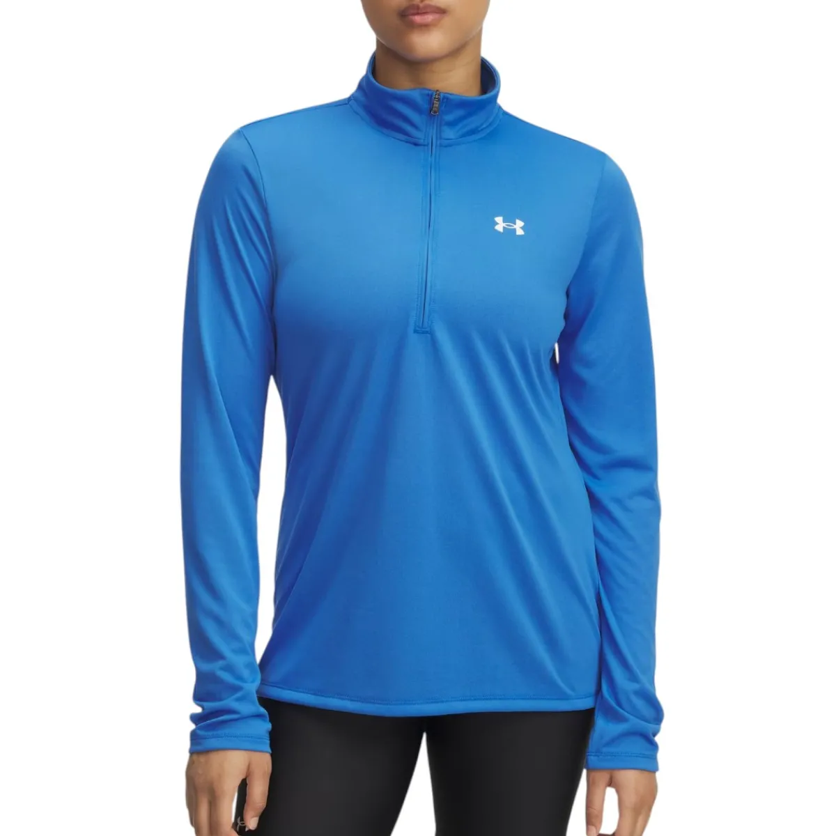 Under Armour Sweaters|Shirts<Women's ½ Zip UA Tech™ Long Sleeves Sweater Blue Atlantis / White