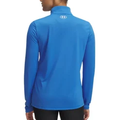 Under Armour Sweaters|Shirts<Women's ½ Zip UA Tech™ Long Sleeves Sweater Blue Atlantis / White