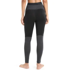 Icebreaker Boxers And Panties|Shirts And Sports Bras<Women's 125 ZoneKnit Merino Thermal Leggings Black/Jet Heather