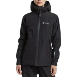 Tenson Insulated Jackets|Windbreaker Jackets<Women Winga Rain Jacket Black